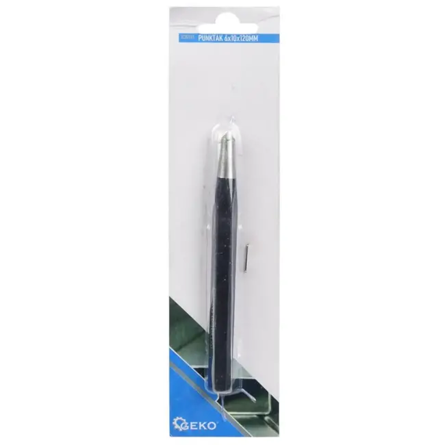GEKO Stalen pons - precisie-indentaties - 6x10x120mm