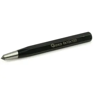 GEKO Pons - Gereedschapsstaal - Voor Metaalbewerking - 6x10x100 mm