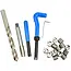 GEKO Draadreparatieset - M12x1.75 - HSS4341 Staal - Inclusief 30 Spiraalinzetten