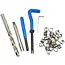 GEKO Draadreparatieset - HSS4341 Staal - M10x1.5 - Inclusief 30 Spiraalinserts