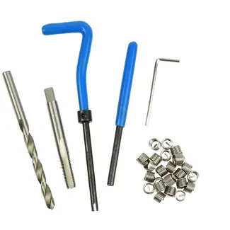 GEKO Draadreparatieset - M6x1.0 - HSS4341 Staal - Inclusief 30 Inzetten