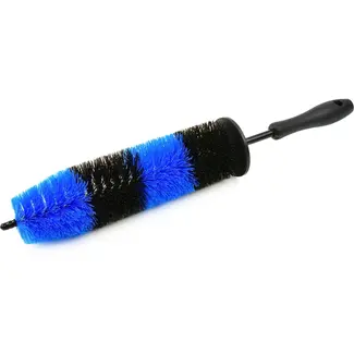 GEKO Velgenreiniger - Lang handvat - Zacht synthetisch haar - Beschermende rubberen rand