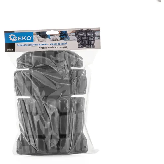 GEKO Beschermende kniebeschermers - schuim - inzetstukken - 24,5 x 17 x 2 cm - 1 paar