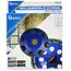 GEKO Diamantslijpschijf - Dubbel Segmented - 180 mm - Voor Beton en Steen