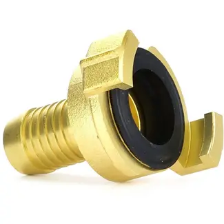 GEKO Messing koppeling - 360° draaibaar - 3/4" aansluiting - Waterdicht en duurzaam