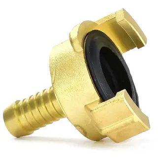 GEKO Messing koppeling - 360° draaibaar - 1/2" aansluiting - Robuust en duurzaam