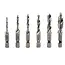 GEKO HSS tappen en boren set - M3-M10 - 6-delig - Snelle staalbewerking