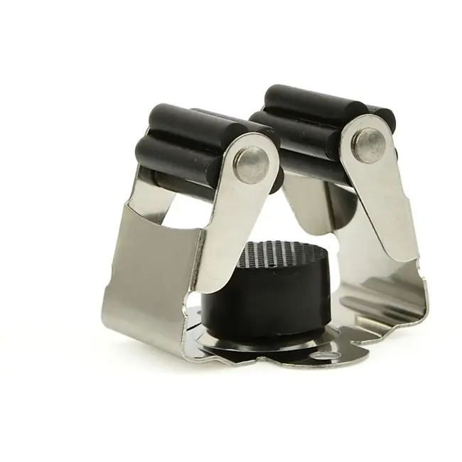 GEKO Gereedschaphouder - 1 slot - Staal en rubber - Voor schachten 20-35 mm