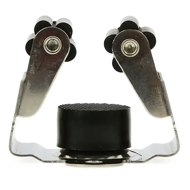 GEKO Gereedschaphouder - 1 slot - Staal en rubber - Voor schachten 20-35 mm