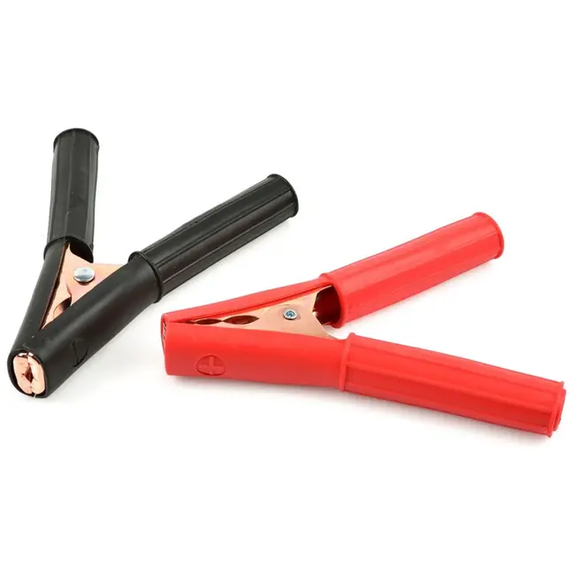 GEKO Booster klemmen - 600A - Sterke grip - Set van 2 - Rood/Zwart