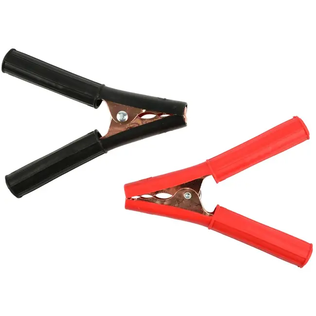 GEKO Booster klemmen - 600A - Sterke grip - Set van 2 - Rood/Zwart