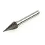 GEKO Conische frees - Tungsten carbide - Slijtvast - 10x20 mm - 6 mm schacht