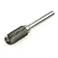 GEKO Cilindrische freeskop - afgeronde kop - wolfraamcarbide - 12x25 mm - slijtvast