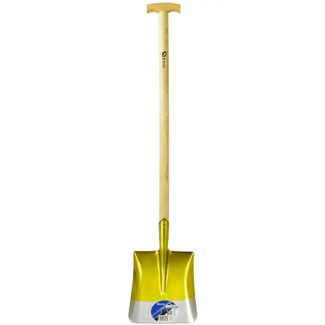 GEKO Universele schep - lichtgewicht - houten T-greep - 125 cm