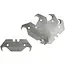 GEKO Haakmessen - Trapeziumvorm - 0,6mm x 19mm - 5 stuks