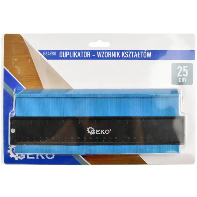 GEKO Contourmal voor onregelmatige vormen - 25 cm - Duurzaam kunststof