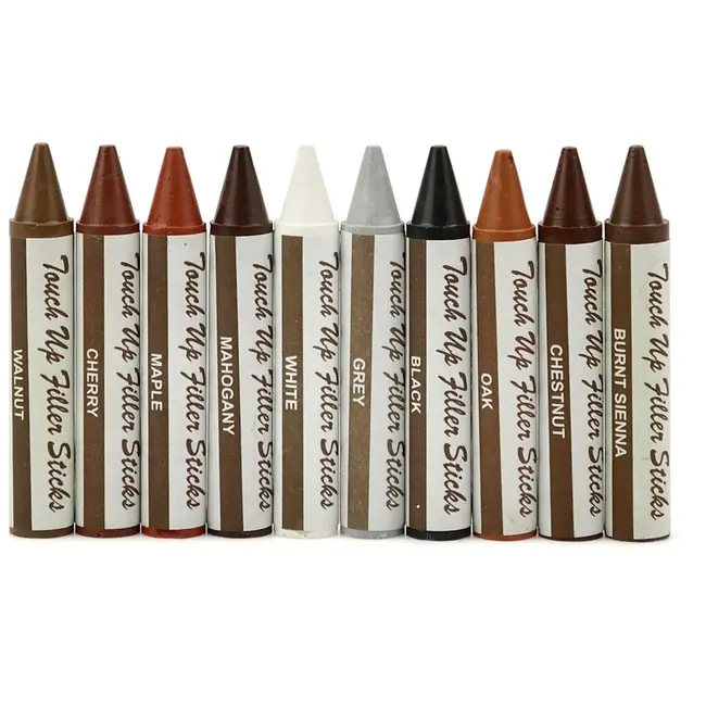 GEKO Meerdelige meubelreparatieset - 21-delig - Diverse kleuren - Inclusief markers en waskrijtjes