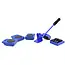 GEKO Meubelverplaatser set - 5 stuks - 150 kg draagkracht - met hefboom