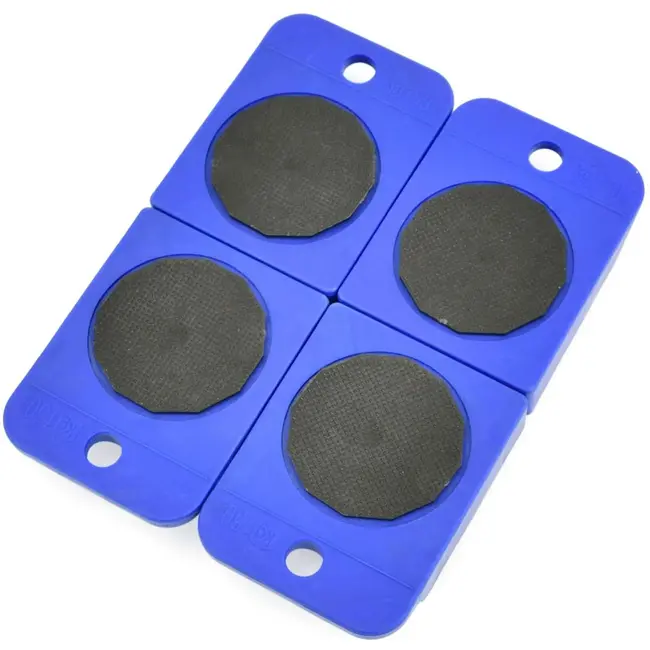 GEKO Meubelverplaatser set - 5 stuks - 150 kg draagkracht - met hefboom