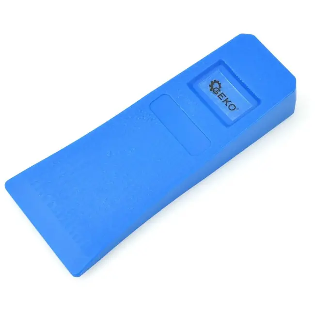 GEKO Houtkloofwig - Duurzaam ABS - 152mm - Blauw - Lichtgewicht 115g