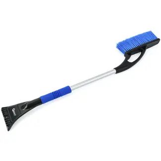 GEKO Sneeuwborstel met ijskrabber - 80 cm - Aluminium en kunststof - Veilig voor lak