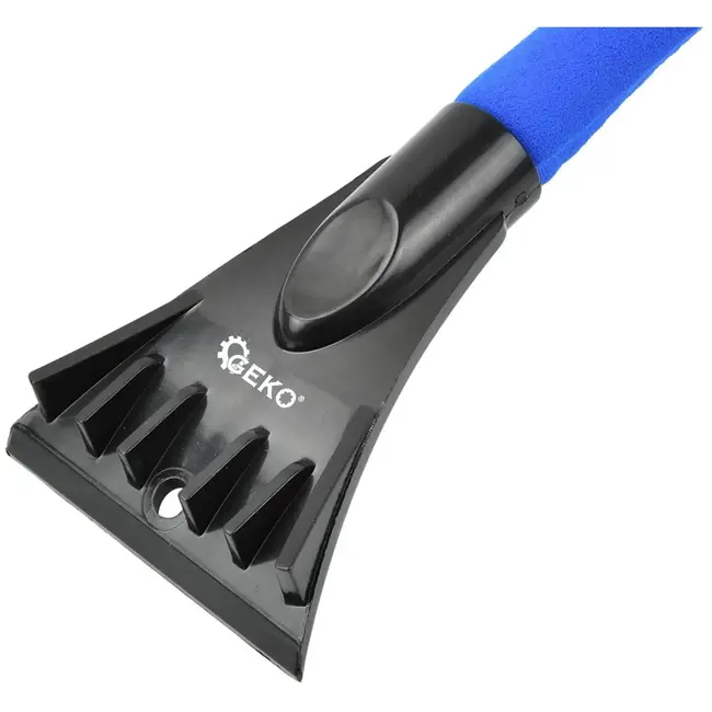 GEKO Sneeuwborstel met ijskrabber - 65 cm - Duurzaam en Veilig voor Lak