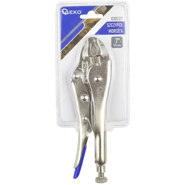 GEKO Morsegriptang - Zelfklemmend - Ergonomisch - 175 mm - CrV Staal