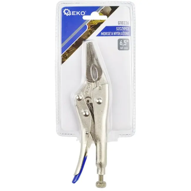 GEKO Langbektang - Zelfklemmend - Ergonomisch - 165 mm - CrV Staal