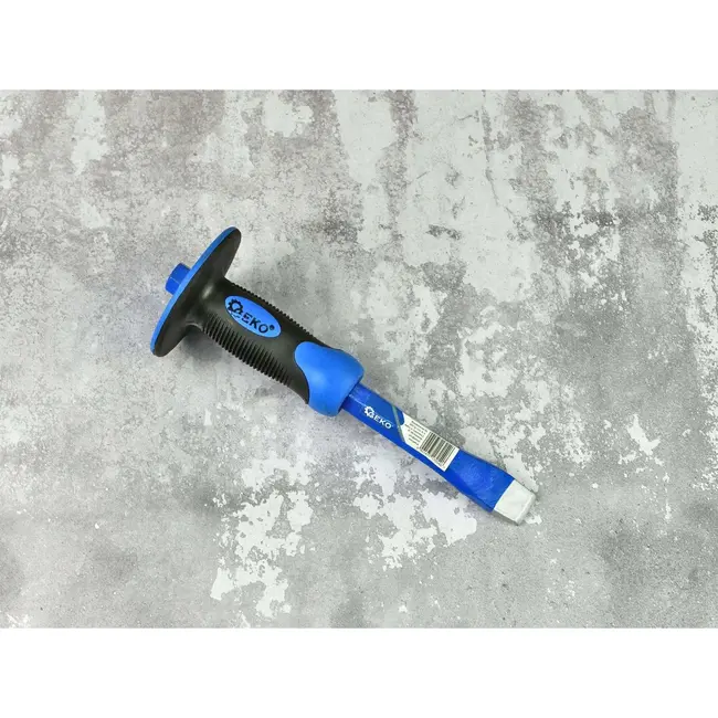 GEKO Steenbeitel - Ergonomisch - CrV Staal - 250mm - Handbescherming