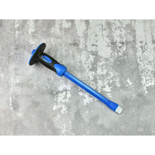 GEKO Steenbeitel - Ergonomisch Handvat - CrV Staal - 350mm - Veiligheidsschild