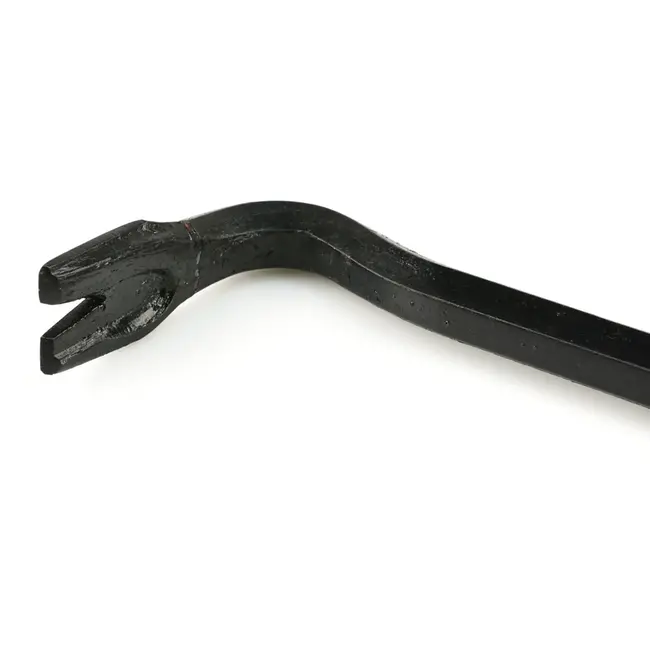 GEKO Breekijzer - 800mm - Stalen Staaf - Gebogen Tip 100° - Spijker Verwijderen