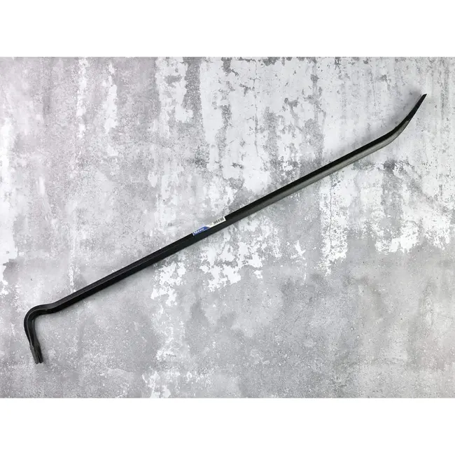 GEKO Breekijzer - 800mm - Stalen Staaf - Gebogen Tip 100° - Spijker Verwijderen