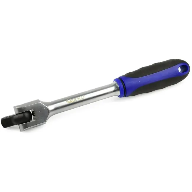 GEKO 18-delige oliedraaiersleutelset - CrV staal - Ergonomische grip - Inclusief metalen koffer