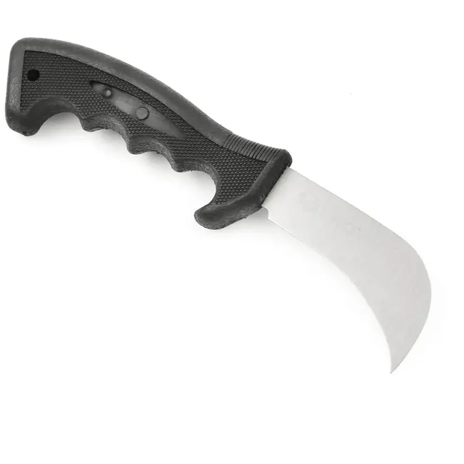 GEKO Dakbedekkingsmes - Sierpvormig RVS Lemmet - Ergonomische Greep - 230 mm