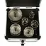 GEKO Metaal gatenzagen set - titanium boor - 6 stuks - 22-65 mm - duurzaam en nauwkeurig