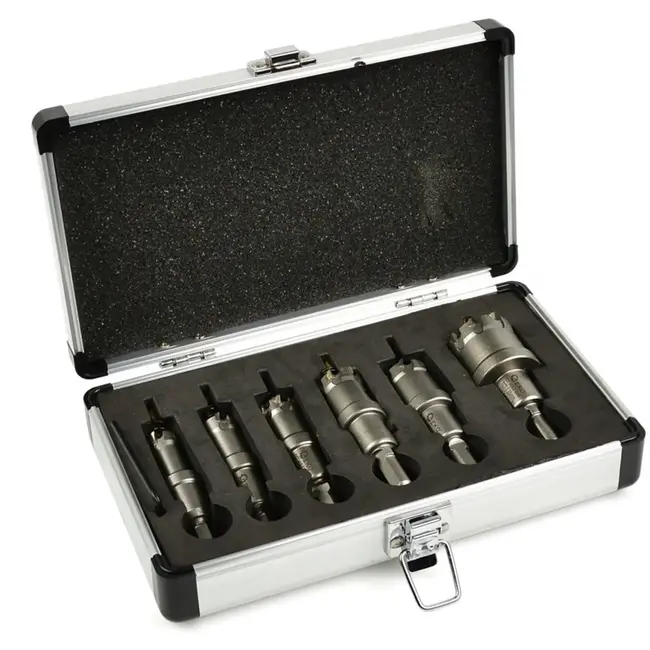 GEKO Metaal gatenzagen set - titanium boor - 6 delig - 16-35 mm