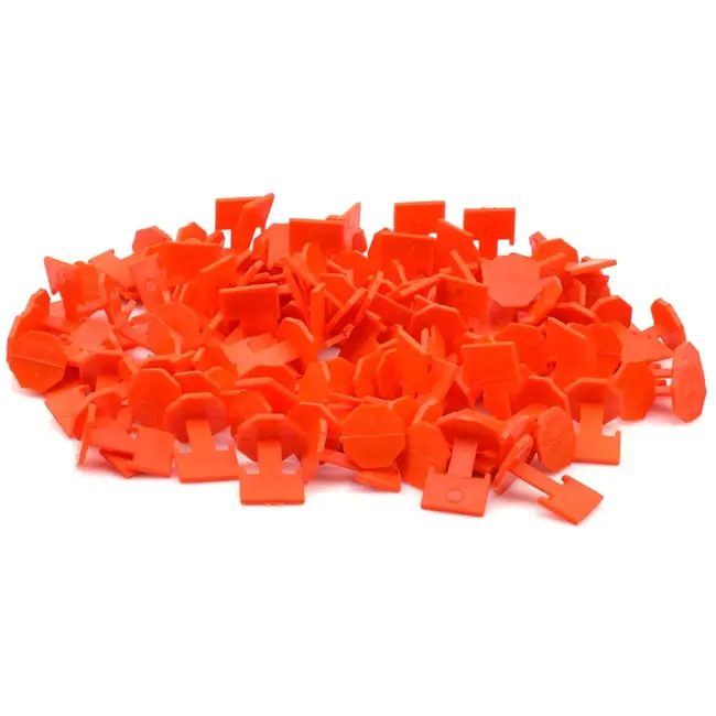 GEKO Tegel nivelleerclips - 1,5 mm - 250 stuks - Efficiënt tegelzetten