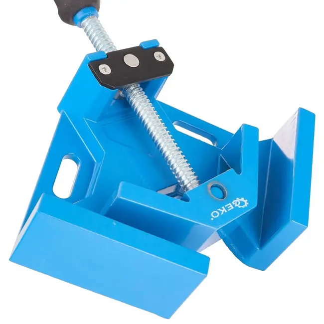 GEKO Hoekhoutklem - 90° Aluminium - 70 mm Bekbreedte - Max 68 mm Dikte