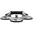 Tvardy Aluminium zuignap - 3 stuks - 125 mm - 190 kg draagkracht - Antislip handgreep