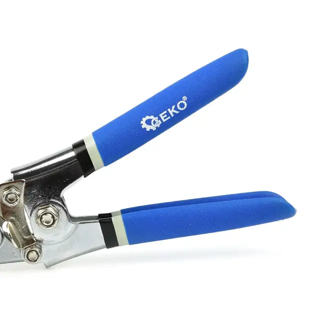 GEKO Profielvormende tang - Recht model - Ribbelbek - 150x30 mm - Antislip handgreep