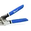 GEKO Profielvormende tang - Recht model - Ribbelbek - 150x30 mm - Antislip handgreep
