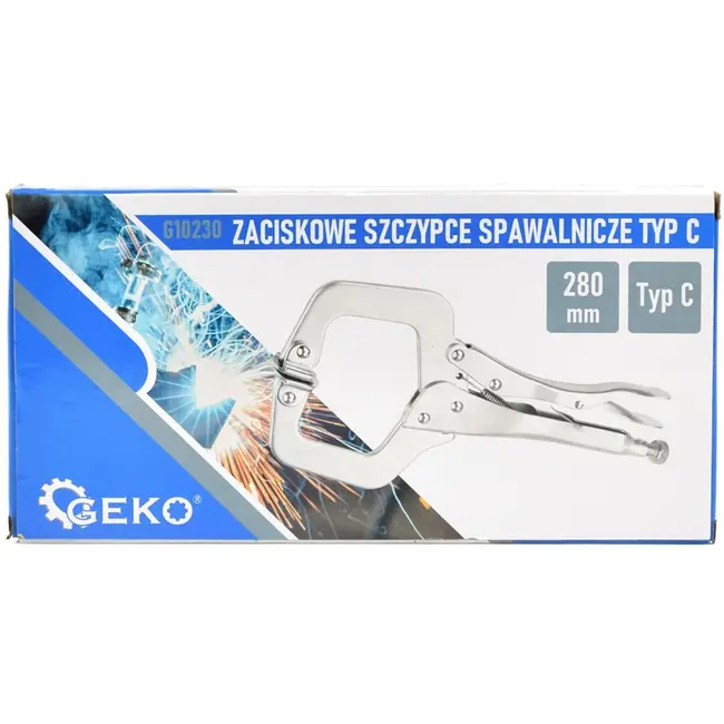 GEKO Klemgriptang - C-type - Verstelbaar - Ergonomisch - 280mm