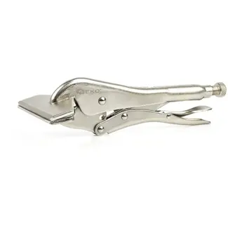 GEKO Klemspantang - Platte Bek - 250mm - Ergonomisch - CrV Staal