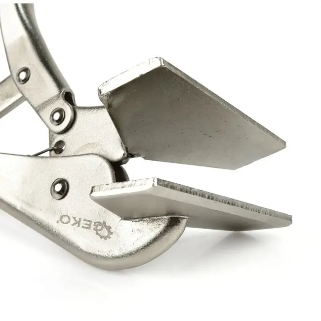 GEKO Klemspantang - Platte Bek - 250mm - Ergonomisch - CrV Staal