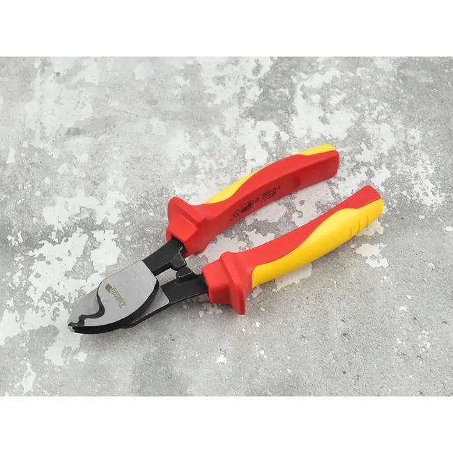 Tvardy Elektrische kabelschaar - 160 mm - VDE-geïsoleerd - Ergonomisch ontwerp