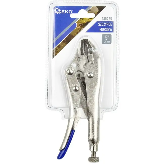 GEKO Morsegrip tangen - zelfklemmend - ergonomisch - 125 mm - CrV staal