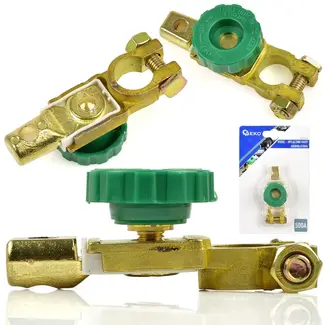 GEKO Accuklem met schakelaar - Bescherming tegen ontlading - Eenvoudige installatie