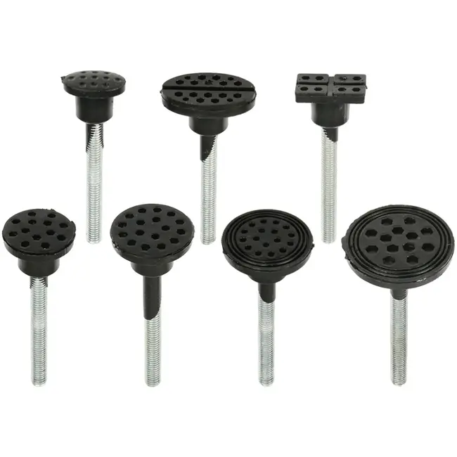 GEKO Mini reparatieset - veilig verwijderen van kleine deuken - herbruikbaar - 7-delige set