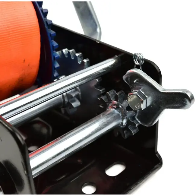 GEKO Handlier - 10m Band - 1133 kg Capaciteit - Veiligheidshaak - Duurzaam Ijzer