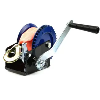 GEKO Handlier - 545 kg capaciteit - 7m band - Veiligheidshaak - Duurzaam ijzer